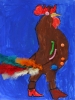 Brown rooster